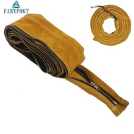 TIG Welding Torch Hose Leather Protection 12ft L 4in Wide Diameter 29mm
