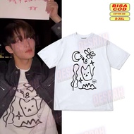 Korean KPOP NCT MARK Outfit FALET 308 T-Shirt