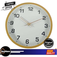 Jam Dinding Vintage Kayu Minimalis Quartz Nordic 30cm