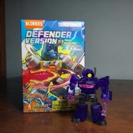 Transformers Defender Version 03 Shockwave GlitteringBlokees