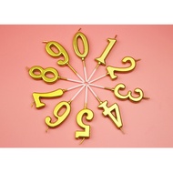 SG SELLER - Birthday Number candle / Happy Birthday candle / cake candle