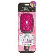 按摩頭皮髮梳 方形 粉紅色 溫和呵護頭髮和頭皮 MEB802 日本品牌