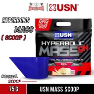Usn Mass Scoop Original 100%, 75G Scoop, Measuring Scoop untuk Shaker protein/milk Powder/ chocolate