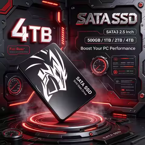 2.5 Inch SATA3 SSD 500GB 1TB 2TB 4TB Internal Solid State Drive High Speed SATA III SSD for Desktop 