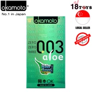 OKAMOTO 003 Aloe Pack of 10s Original Condoms Adult toys Sex toys Adult Health Male Sexual Wellness