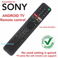 Sony RMF-TX500P Android TV Remote Control KD-43X8000H KD-55X8500G KD-55A8H KD-65A8H KD-75X8000H