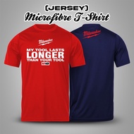 Milwaukee Tools Baju Tshirt Microfiber