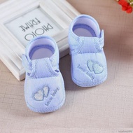 ✨ Kimi ๑  Cotton Baby Shoes Toddler Soft Sole Shoe Infant Boys Girls First Walker Walking Shoes