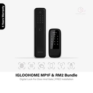 ( Bundle ) ( Free Installation ) Igloohome MP1F and RM2 Digital Lock Bundle