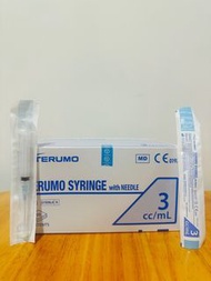 現貨 Terumo 3毫升 注射針筒連針咀 23Gx1" (100支/裝) 皮下水
