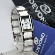 JAM TANGAN WANITA DEVOND D8016 CERAMIC ORIGINAL