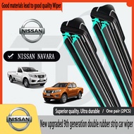 Nissan Navara NP300（2015-2022）Wiper New Upgrades Car Double Rubber Strip Wiper