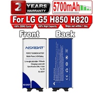HSABAT 5700mAh BL-42D1F Battery for LG G5 H850 H820 H830 H831 H840 H868 H860N H860 LS992 US992 F700L