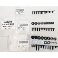 Body Cover Screw Complete Full Set Suzuki RG110 RGS RGV120 RG Sport RGV 110 120 Skru Nut Bolt Handle Leg Shield