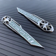 For Yamaha XVS250 XVS 250 400 650 XV400 XVS400 DS400 Dragstar 3D Chrome Fuel Tank Emblem Badge Stick