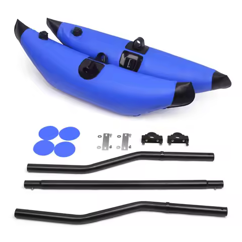 Kayak PVC Inflatable Outrigger Float with Sidekick Arms Rod Kayak Boat Fishing Standing Float Stabil