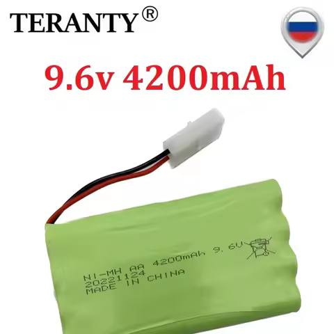 9.6v 4200mah Rechargeable Battery For Rc toys Cars Tanks Robots Gun Boats 9.6v 2800/3000mah NiMH Bat
