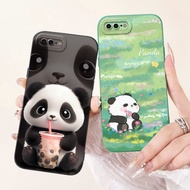 For iPhone 7 Plus Case 8 Plus Cover Lovely Panda Shockproof Silicone Anti-Knock Soft Cover For iPhon