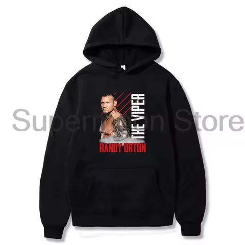 Randy Orton Gritty Hoodie Retro Graphic Long Sleeve Streetwear Women Men Hooded Sweatshirts