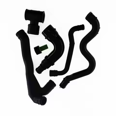 6Pcs Car Engine Crankcase Breather Hose Kit for MK4 1.8T AWW 06A103221AH 06A103213AF 06A 103 213 F 0