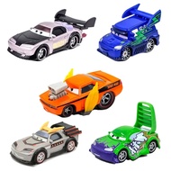 Disney Pixar Cars Lightning Mcqueen Racing Party Wingo Snod-rod Boost Dj Metal Diecast Model Toy Car