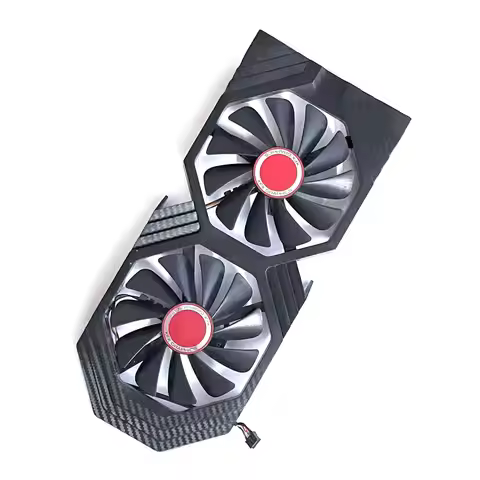 For XFX RX 590/580/570 VGA Graphics Card Cooling Fan New XFX RX590 GPU Fan 4PIN 95MM FDC10U12S9-C CF