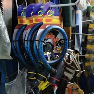 {Buy 1 Free 2} Hot Sale Anti-theft Bike Bicycle Lock Stainless Steel Cable Coil For Castle Motorcycl