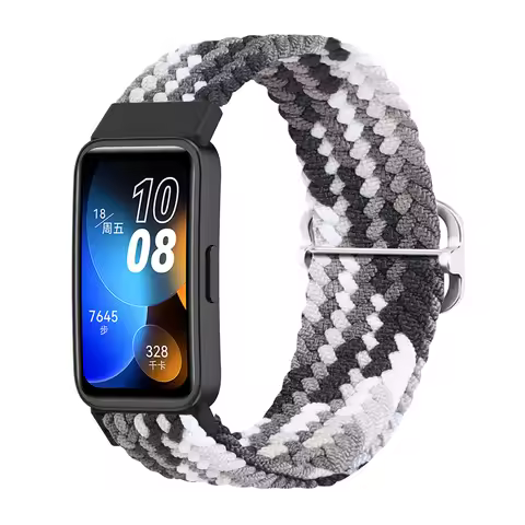Braided for Huawei Band 8 Strap Adjustable belt Smartwatch Accessories Wristband Elastic Nylon Brace