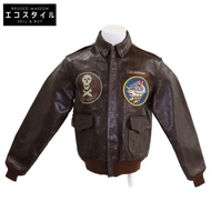 Toys McCoy 產品 TMJ1805 J.A.DUBOW A-2 JOLLY ROGERS 飛行夾克，42 碼（近全新）[二手]