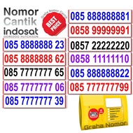 Nomor Cantik Indosat Sapta 9999999 8888888 7777777 Ooredoo IM3 Okta 88888888