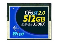 【老闆的家當】Wise CFast 2.0 512GB 3500X(525MB／s)記憶卡