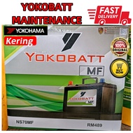 Yokobatt NS70 Battery Maintenance  /Bateri kering attery bateri Sentra Cefiro Serena Navara Camry So