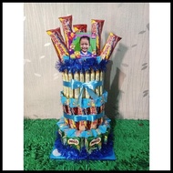 TOWER SNACK / TOWER SNACK ULANG TAHUN / CAKE SNACK