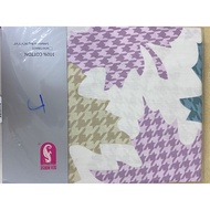 SEA HORSE Bed Sheet Zipped Full Cover Single Size 100% Cotton Suitable for 3 folded Seahorse Mattress Bag Single Bed