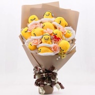 gudetama 蛋黃哥 畢業 情人節 花束 公仔 送禮 生日 禮物 週年 紀念 生日禮物 畢業花束