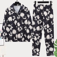 Pajamas Long-Sleeved Pajamas Homewear Pajamas Cartoon Pajamas Printed Pajamas Men's Pajamas
