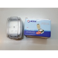 Weatherproof / waterproof Outdoor Socket 13A Wall Single Socket IP66 Outside UK Plug Power Outlet