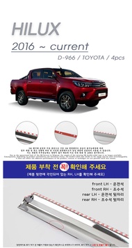 Che mưa Revo/ Hilux 2017- 2025 -màu đen -Korea