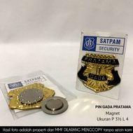 PIN GADA PRATAMA MAGNET PENITI SATPAM SECURITY PIN SATPAM SECURITY