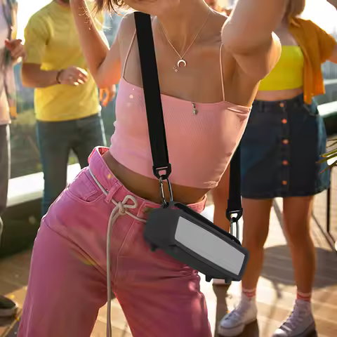 Portable Silicone Case Travel Protective Carrying Pouch Protective Skin Sleeve for Bose SoundLink Mi