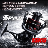 EXP SPYNO SPINNING REEL WITH WARRANTY