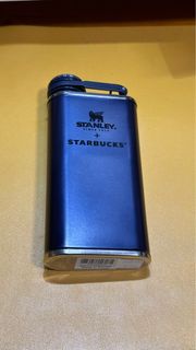 Starbucks 星巴克 STANLEY 藍色 不鏽鋼水壺 8oz