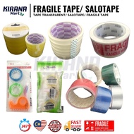 🔥Ready Stock - Fragile Tape/ Salotape/ Tape Transparent
