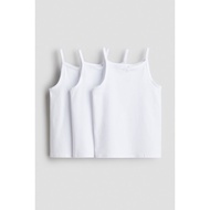 H&M(H&M) Girls 3-pack jersey vest tops 0464695_12