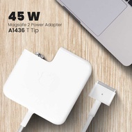Apple Charger MagSafe 2 Power Adapter MacBook Air A1436 T Tip 45W