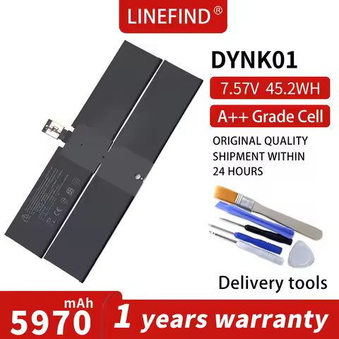 LINEFIND DYNK01 Laptop Battery For Microsoft Surface LAPTOP 1 M1769/2-LQL-00015/1769/1782 LAPTOP 2 2