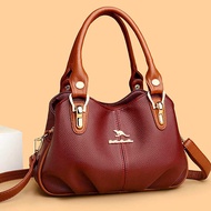 Leather Handbags Soft Purses Designer Retro Crossbody Bags For Women 2022 Trend Ladies Branded