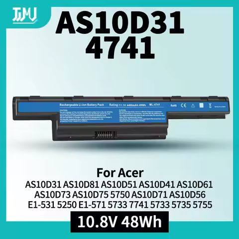 AS10D31 AS10D51 Battery for Acer Aspire 5253 5251 5336 5349 5551 5552 5560 5733 5733Z 5740 5735 Gate
