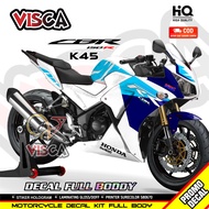 Decal Cbr 150r K45 Lokal Stiker Cbr 150r K45 Lokal Striping Cbr K45 Lokal Stiker Cbr 150r Full Body 