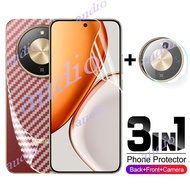 Honor X9d 5G 3in1 Front Back Lens Hydrogel Film For HONOR X9d X9D HonorX9d 5G Smartphone Screen Prot